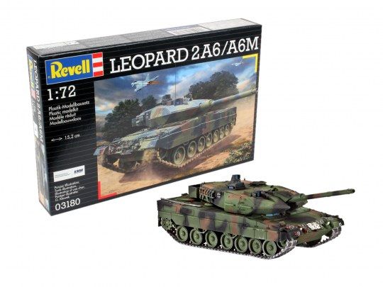 REVELL 1:72 LEOPARD 2A6/A6M