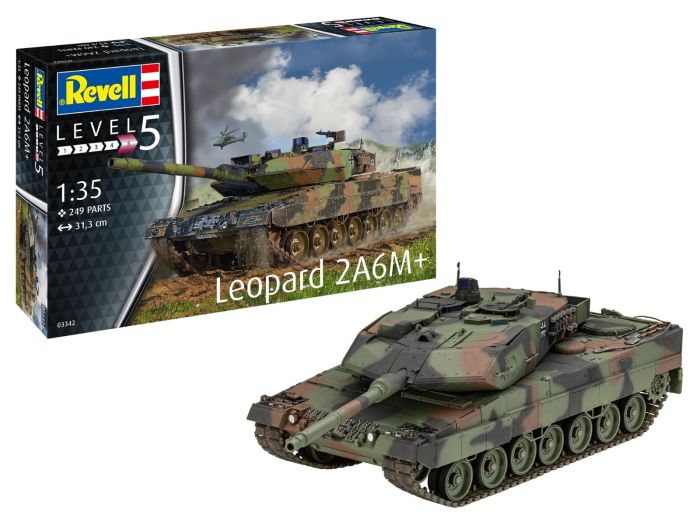REVELL 1:35 LEOPARD 2A6M+