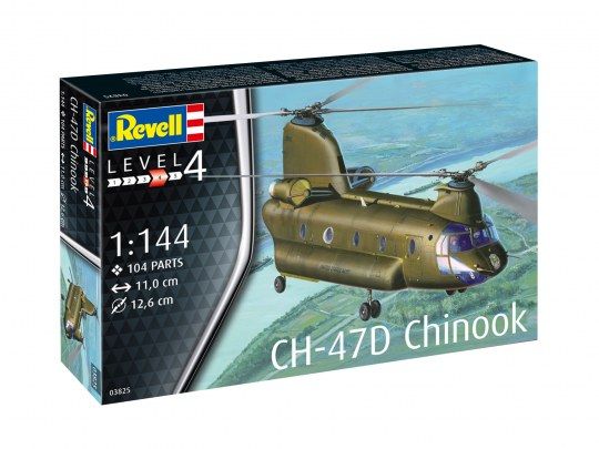 REVELL 1:144 CH-47D CHINOOK