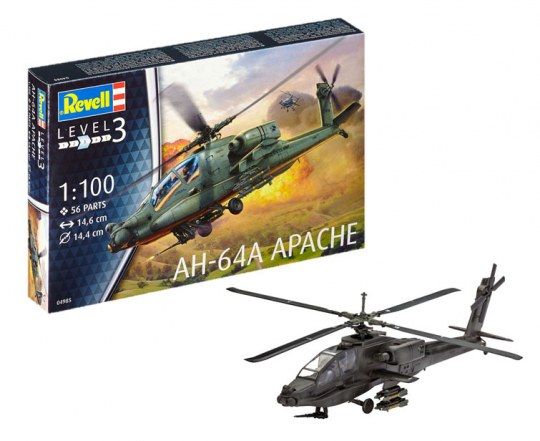 REVELL 1:100 AH-64A APACHE