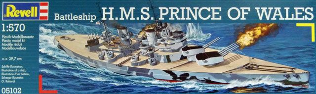 REVELL 1:570 HMS PRINCE OF WALES