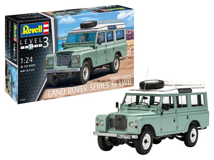REVELL 1:24 LAND ROVER III LWB