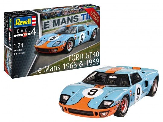 REVELL 1:24 FORD GT40 LE MANS 1968