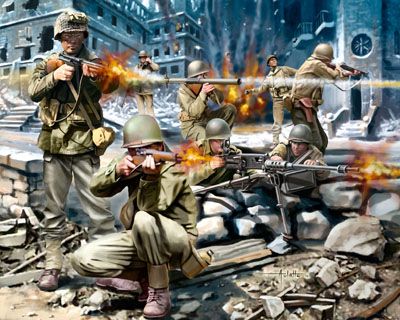REVELL 1:76 AMERICAN INFANTERY WWII