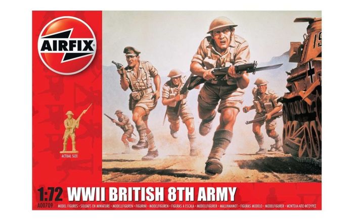 AIRFIX 1:72 WWII BRITISH 8TH ARMY