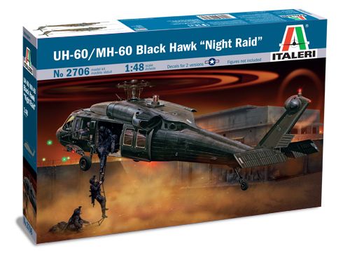 ITALERI 1:48 UH-60/MH-60 BLACK HAWK