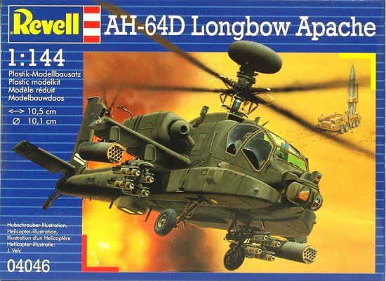 REVELL 1:144 AH-64D APACHE