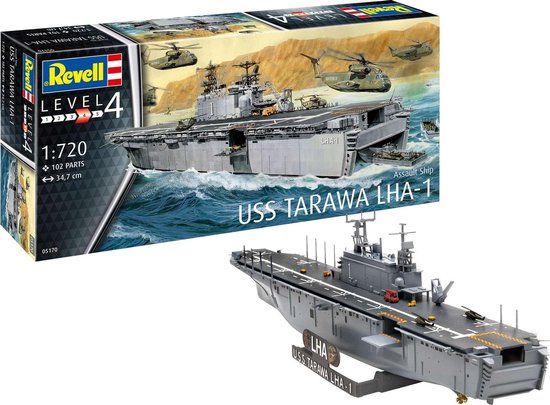 REVELL 1:720 USS TARAWA LHA-1