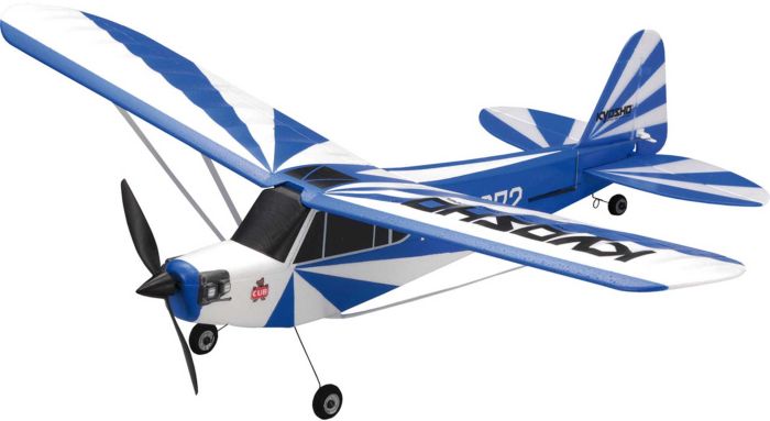CLIPPED WING CUB 2.4GHZ 4 CH BLUE