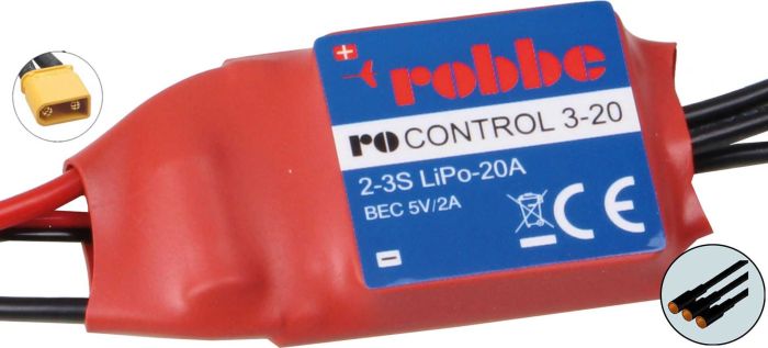 ROBBE RO-CONTROL 3-20 2-3S 20A