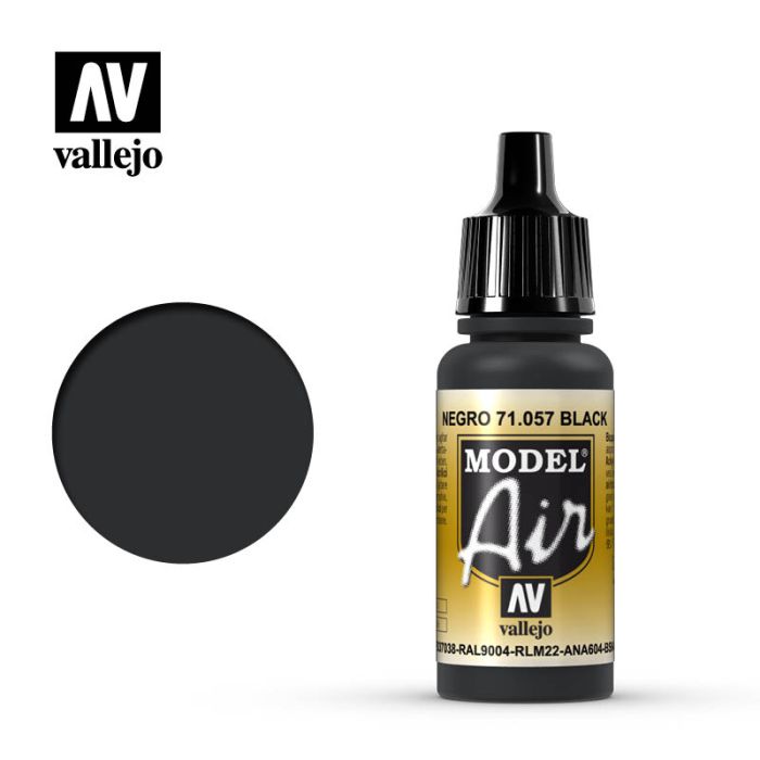 VALLEJO MODEL AIR 71.057 BLACK