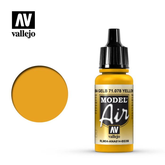 VALLEJO MODEL AIR 71.078GOLD YELLOW