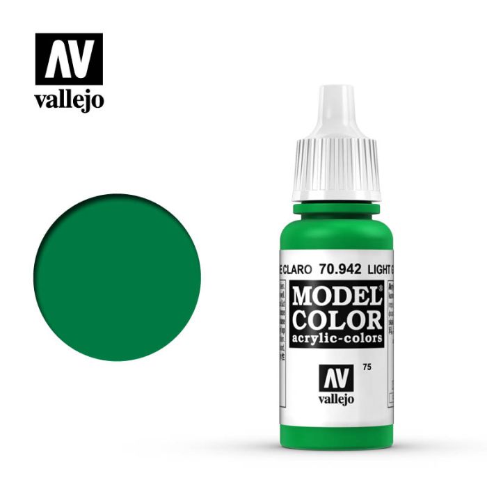 VALLEJO MODELCOLOR 17ML LIGHT GREEN