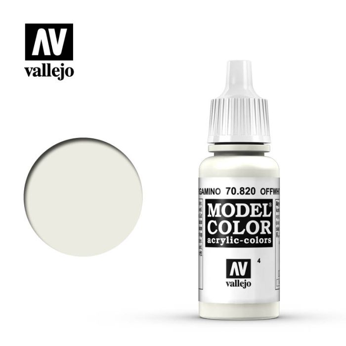 VALLEJO MODEL COLOR OFF-WHITE