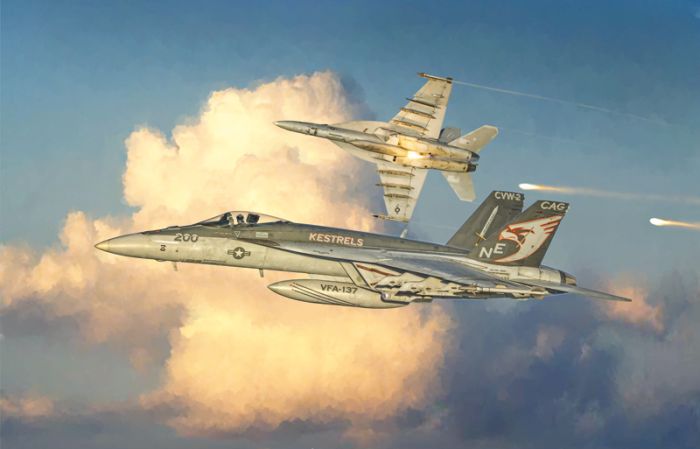 ITALERI 1:48 SUPER HORNET F/A-18E