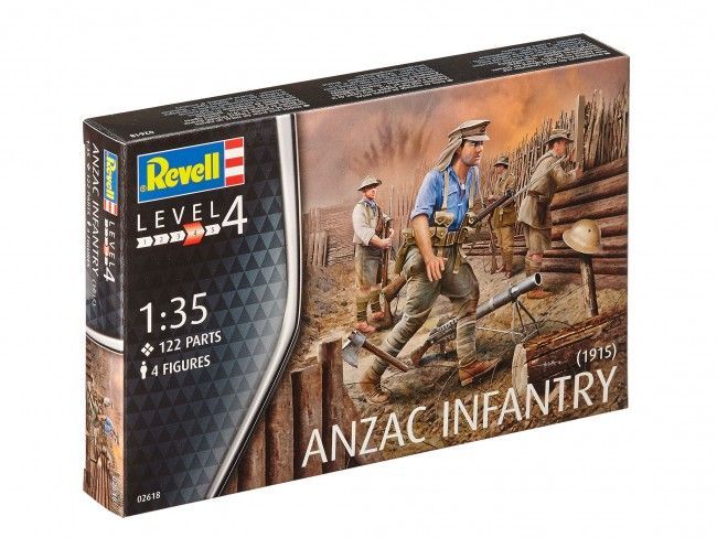 REVELL 1:35 ANZAC INFANTRY 1915