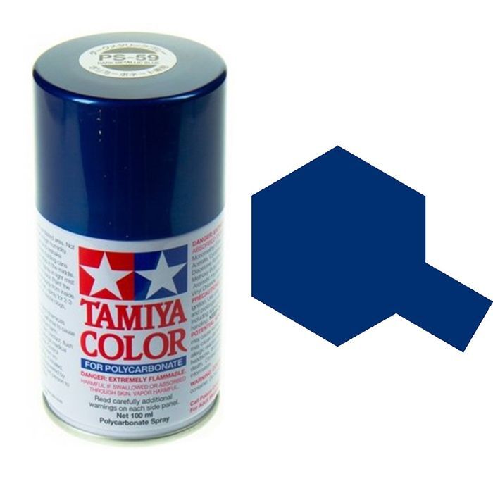 TAMIYA COLOR PS-59 DARK BLUE METALL