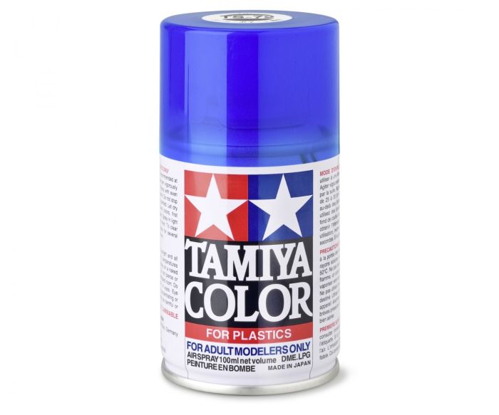 TAMIYA COLOR TS-72 CLEAR BLUE