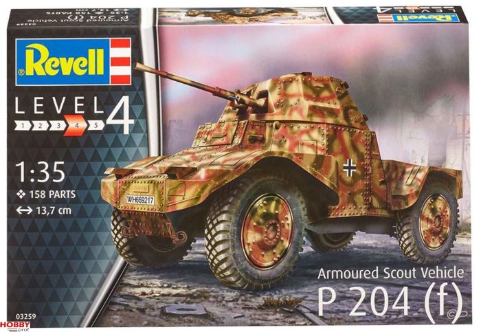 REVELL 1:35 ARMOURED SCOUT P204